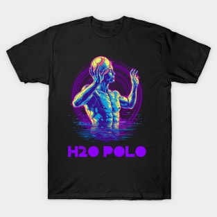 purple neon, water polo T-Shirt